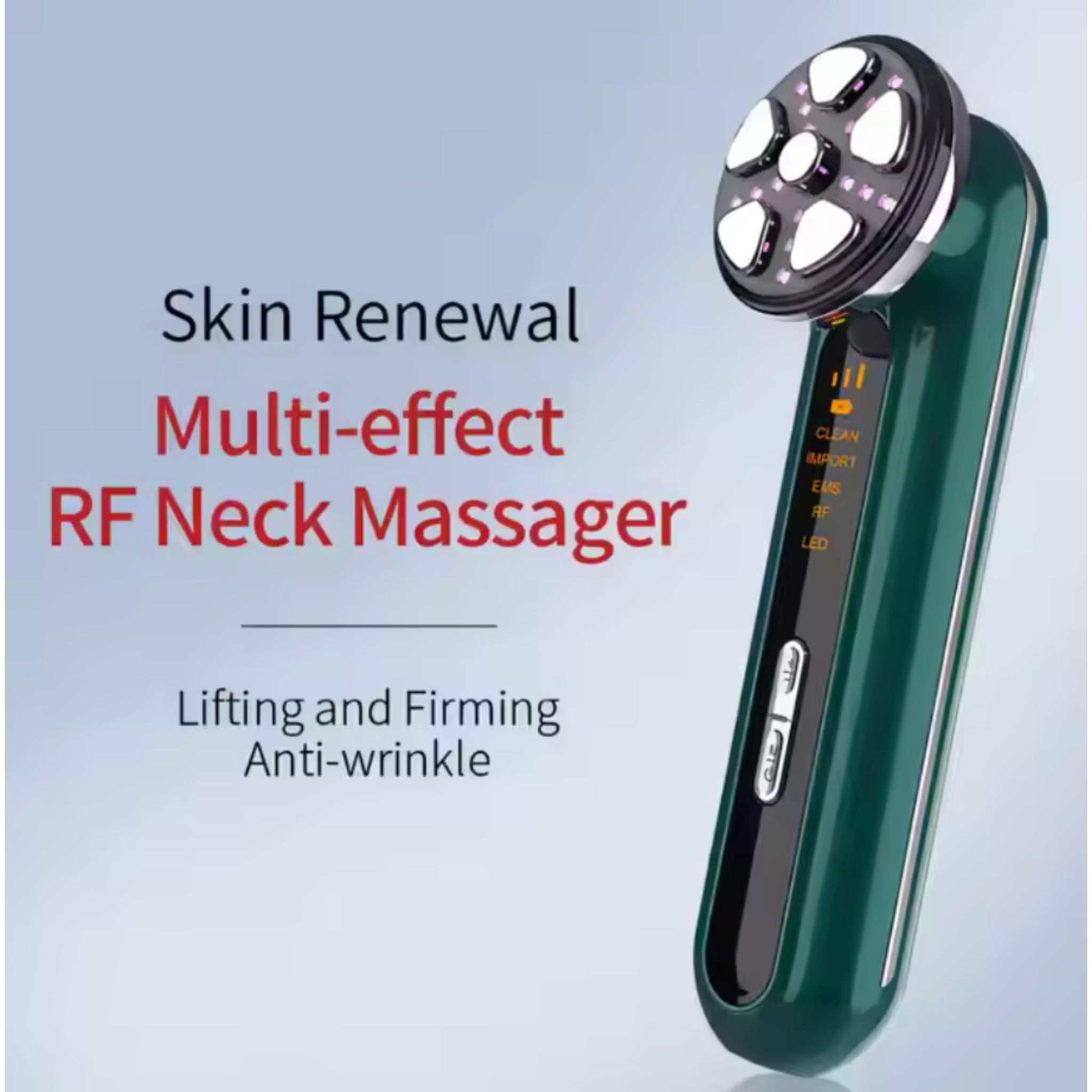 GlowLift High-Frequency Facial Massager