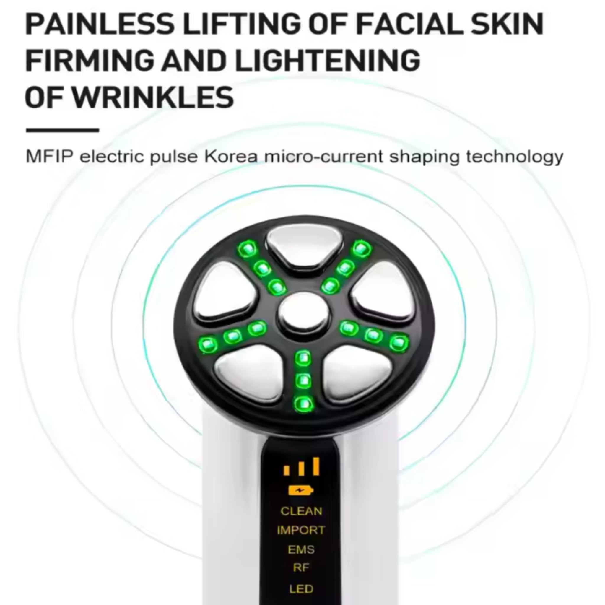 GlowLift High-Frequency Facial Massager